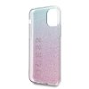 Guess GUHCN65PCUGLPBL iPhone 11 Pro Maxróżowo-niebieski/pink blue hard case Glitter Gradient
